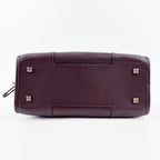 LOEWE ロエベ アマソナ28 ハンドバッグ アナグラム ブラウン レザー ヴィンテージ レディース 【中古】