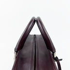 LOEWE ロエベ アマソナ28 ハンドバッグ アナグラム ブラウン レザー ヴィンテージ レディース 【中古】