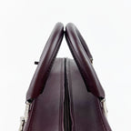 LOEWE ロエベ アマソナ28 ハンドバッグ アナグラム ブラウン レザー ヴィンテージ レディース 【中古】