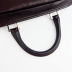 LOEWE ロエベ アマソナ28 ハンドバッグ アナグラム ブラウン レザー ヴィンテージ レディース 【中古】