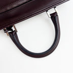 LOEWE ロエベ アマソナ28 ハンドバッグ アナグラム ブラウン レザー ヴィンテージ レディース 【中古】