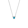 TIFFANY ティファニー エルサ ペレッティ カラー バイ ザ ヤード ターコイズ ペンダント ネックレス アクセサリー シルバー ヴィンテージ レディース 【中古】