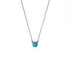 TIFFANY ティファニー エルサ ペレッティ カラー バイ ザ ヤード ターコイズ ペンダント ネックレス アクセサリー シルバー ヴィンテージ レディース 【中古】