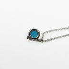 TIFFANY ティファニー エルサ ペレッティ カラー バイ ザ ヤード ターコイズ ペンダント ネックレス アクセサリー シルバー ヴィンテージ レディース 【中古】