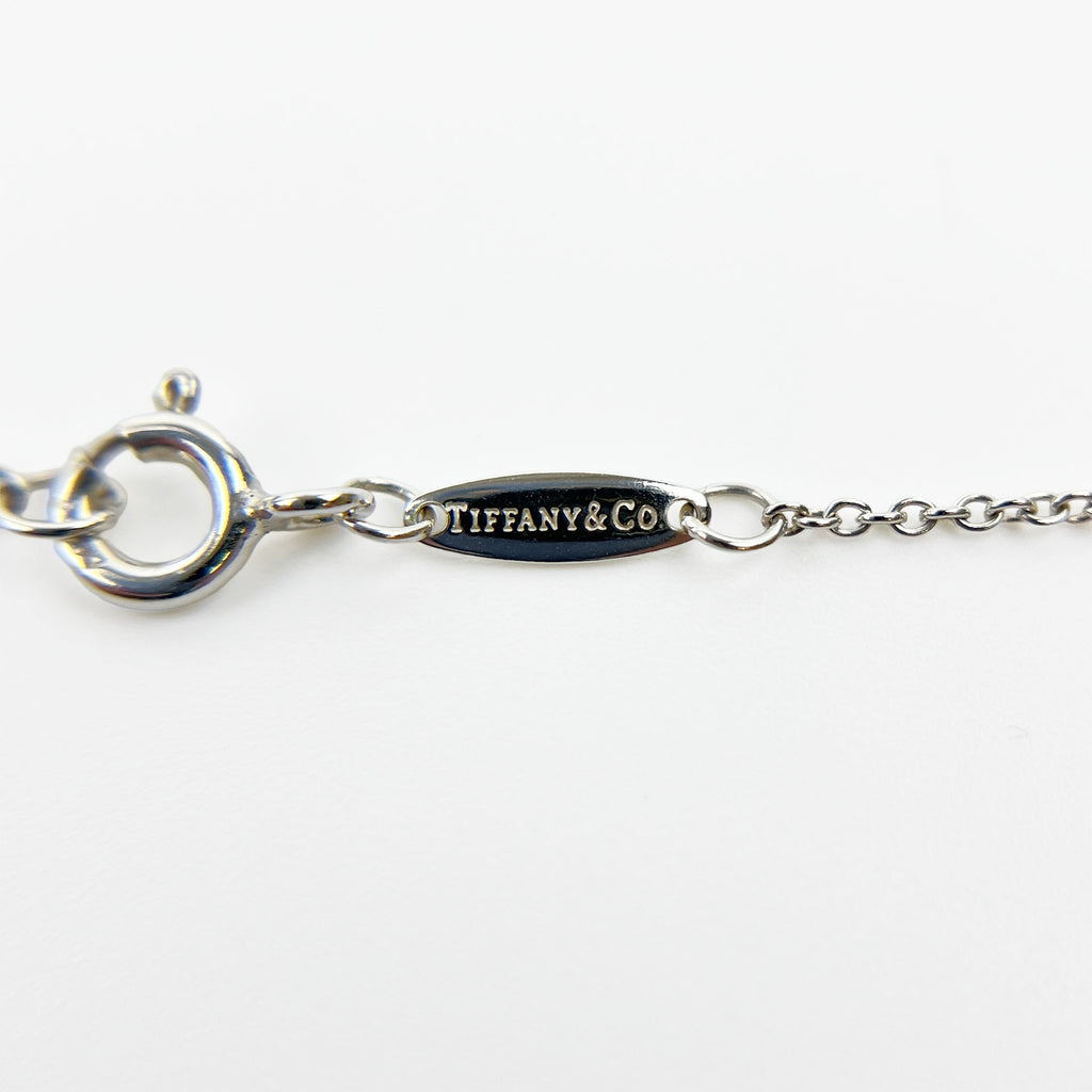 TIFFANY ティファニー エルサ ペレッティ カラー バイ ザ ヤード ターコイズ ペンダント ネックレス アクセサリー シルバー ヴィンテージ レディース 【中古】