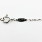 TIFFANY ティファニー エルサ ペレッティ カラー バイ ザ ヤード ターコイズ ペンダント ネックレス アクセサリー シルバー ヴィンテージ レディース 【中古】