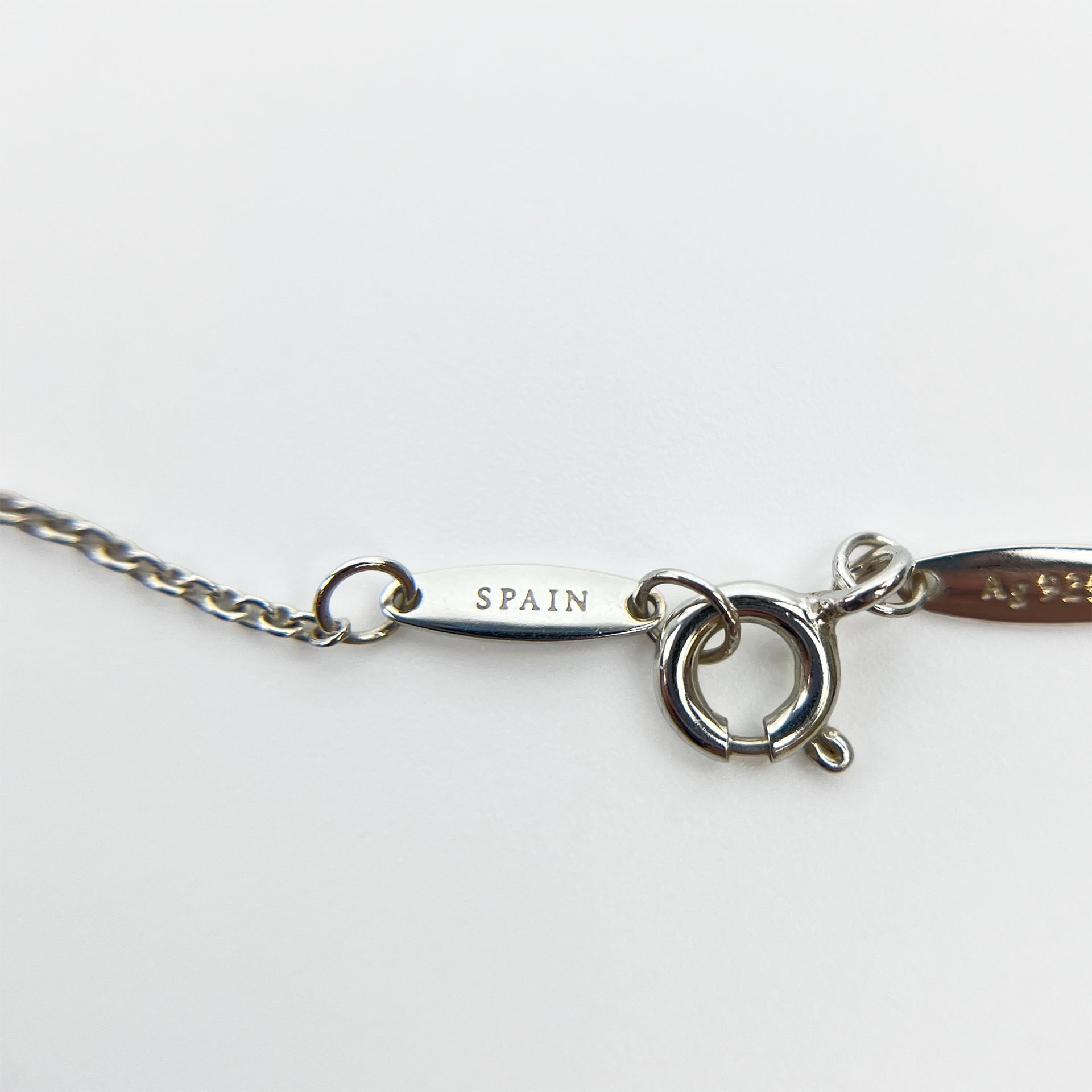 TIFFANY ティファニー エルサ ペレッティ カラー バイ ザ ヤード ターコイズ ペンダント ネックレス アクセサリー シルバー ヴィンテージ レディース 【中古】