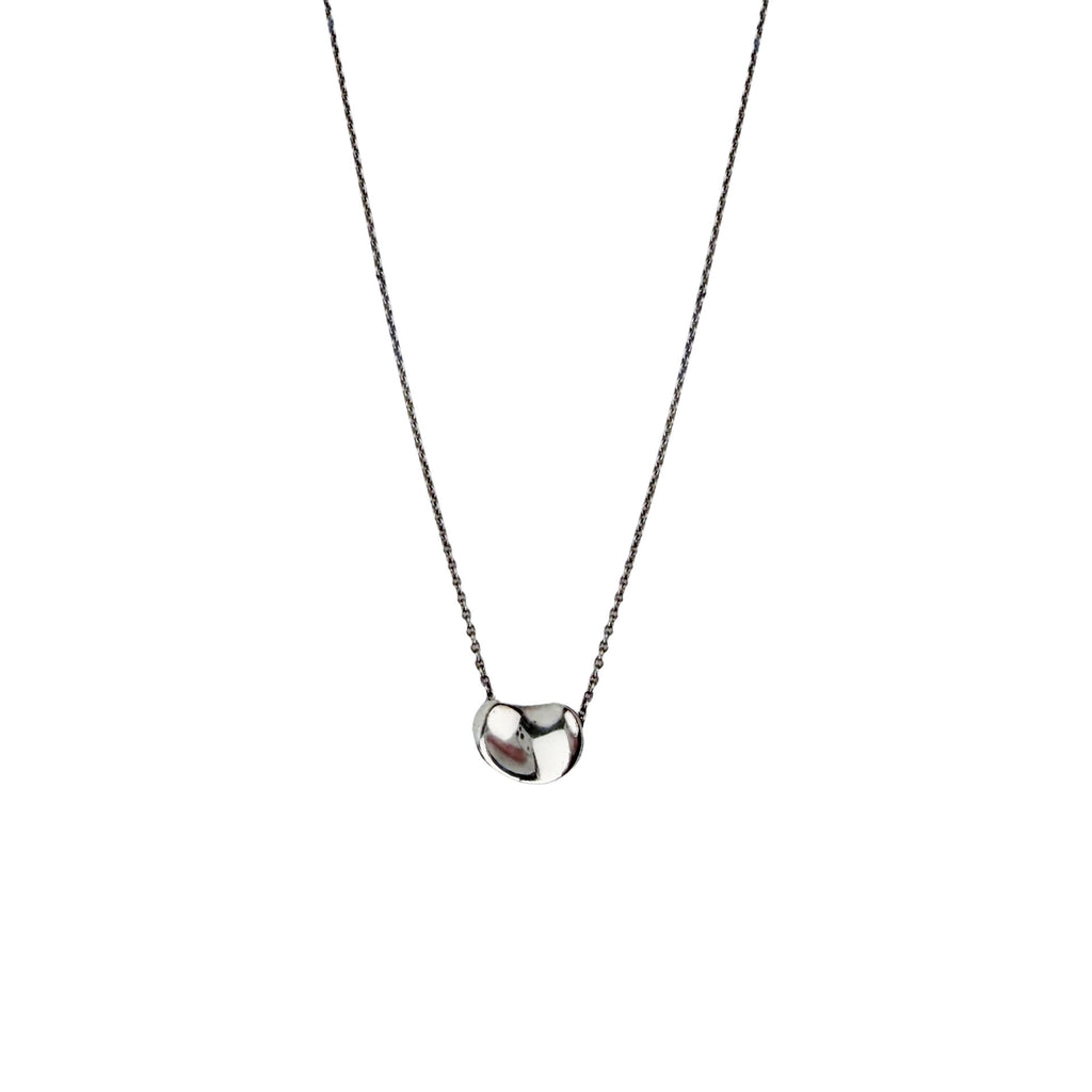 TIFFANY ティファニー ビーン エルサ ペレッティ ペンダント ネックレス シルバー 925 アクセサリー ヴィンテージ レディース 【中古】