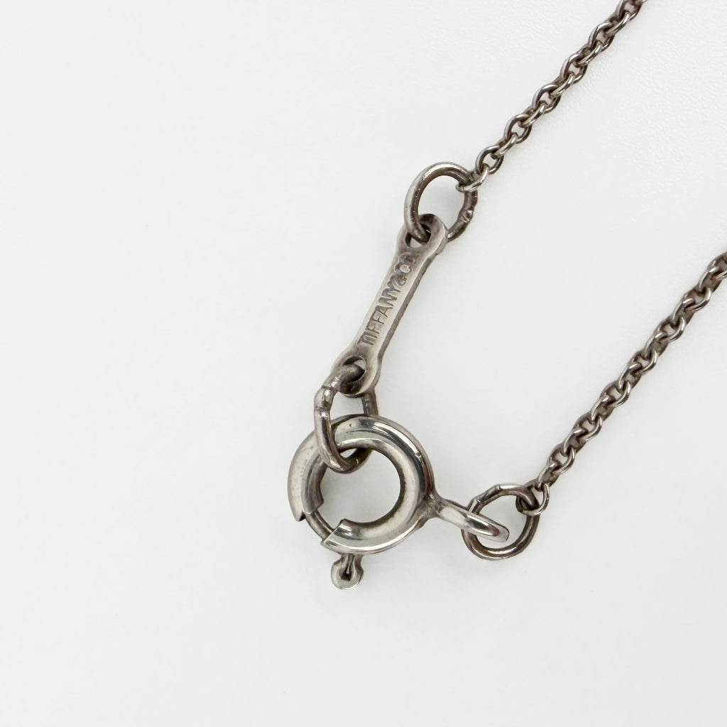 TIFFANY ティファニー ビーン エルサ ペレッティ ペンダント ネックレス シルバー 925 アクセサリー ヴィンテージ レディース 【中古】