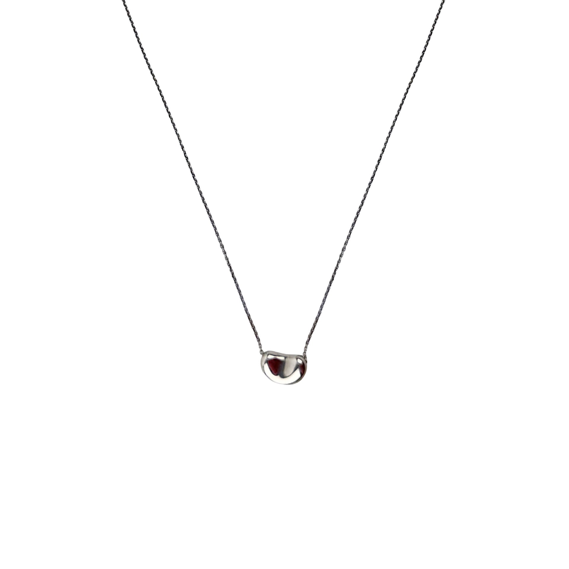 TIFFANY ティファニー ビーン エルサ ペレッティ ペンダント ネックレス 925 シルバー アクセサリー ヴィンテージ レディース 【中古】