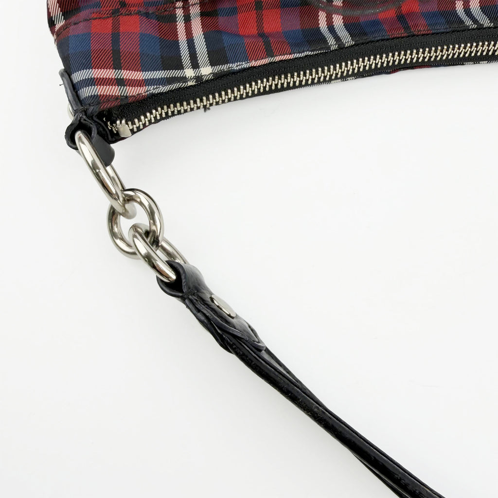 COACH コーチ ショルダーバッグ ハンドバッグ マルチカラー キャンバス ヴィンテージ レディース 【中古】