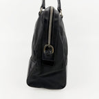 PRADA プラダ ショルダーバッグ ブラック ナイロン レザー ヴィンテージ レディース 【中古】