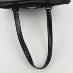 PRADA プラダ ショルダーバッグ ブラック ナイロン レザー ヴィンテージ レディース 【中古】
