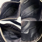 PRADA プラダ ショルダーバッグ ブラック ベルベット ヴィンテージ レディース 【中古】