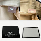 Bottega Veneta ボッテガヴェネタ イントレチャート トートバッグ ショルダーバッグ ブラック レザー ヴィンテージ レディース 【中古】