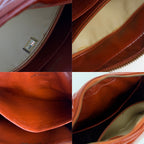 CHANEL シャネル ココマーク マトラッセ ワンショルダー ショルダーバッグ レッド エナメル 6番台 ヴィンテージ レディース 【中古】