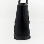 PRADA プラダ トートバッグ キャンバス ブラック ヴィンテージ レディース 【中古】