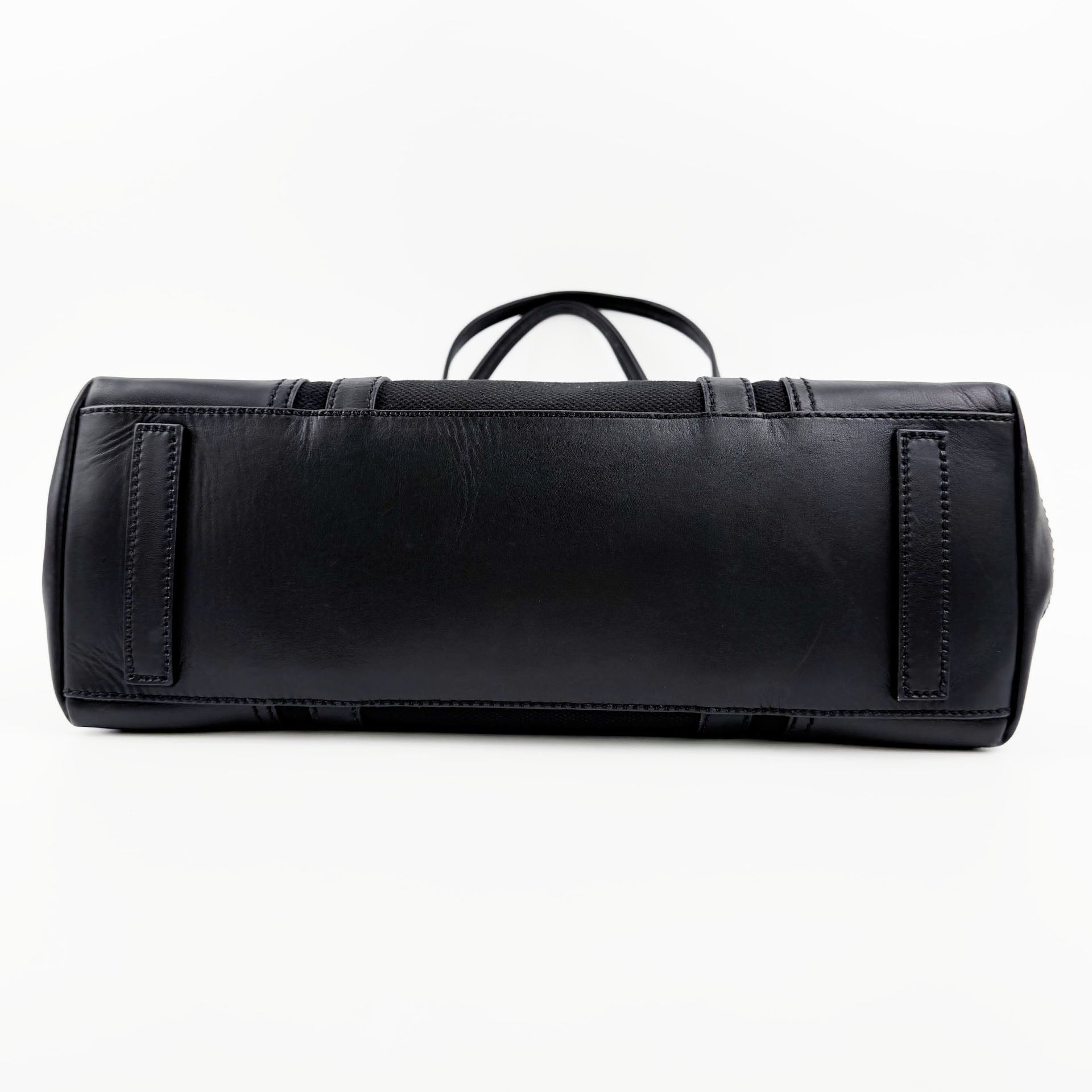PRADA プラダ トートバッグ キャンバス ブラック ヴィンテージ レディース 【中古】