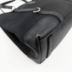 PRADA プラダ トートバッグ キャンバス ブラック ヴィンテージ レディース 【中古】