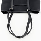 PRADA プラダ トートバッグ キャンバス ブラック ヴィンテージ レディース 【中古】