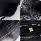 PRADA プラダ トートバッグ キャンバス ブラック ヴィンテージ レディース 【中古】
