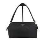 PRADA プラダ ショルダーバッグ ブラック ナイロン ヴィンテージ レディース 【中古】