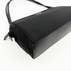 PRADA プラダ ショルダーバッグ ブラック ナイロン ヴィンテージ レディース 【中古】