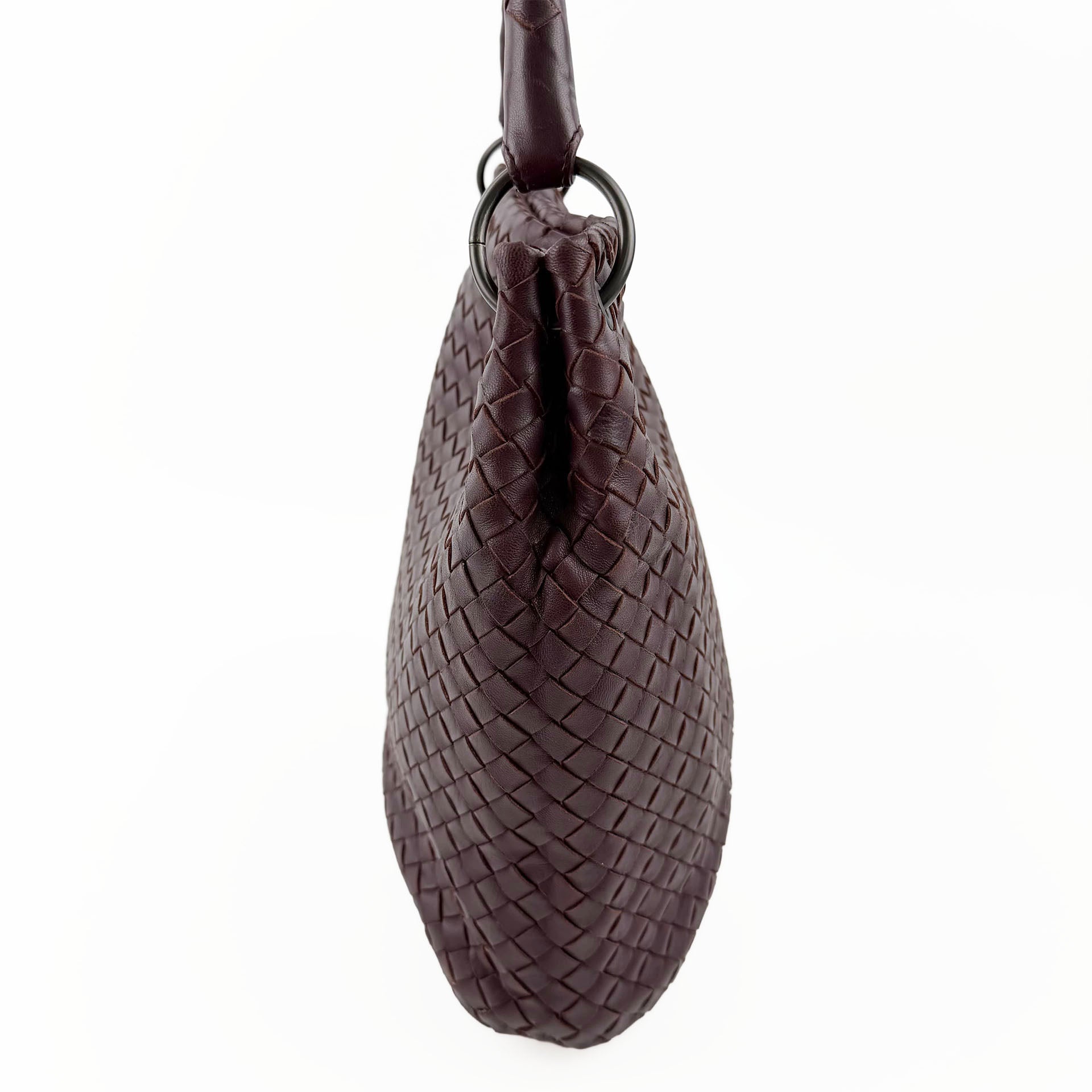 ボッテガヴェネタ　ショルダーバッグ　ハンドバッグ　イントレチャート　ボルドー Bottega Veneta ボッテガヴェネタ イントレチャート トートバッグ