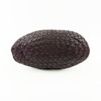 Bottega Veneta ボッテガヴェネタ イントレチャート トートバッグ ショルダーバッグ ボルドー レザー ヴィンテージ レディース 【中古】
