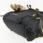 BURBERRY バーバリー Rucksack ラックサック クマ ベア キーチャーム バックパック リュックサック ブラック ナイロン レザー ヴィンテージ レディース 【中古】