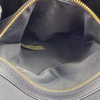BURBERRY バーバリー Rucksack ラックサック クマ ベア キーチャーム バックパック リュックサック ブラック ナイロン レザー ヴィンテージ レディース 【中古】