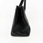 CHANEL シャネル ココマーク 2.55 エグゼクティブ トートバッグ ブラック キャビアスキン 10番台 ヴィンテージ レディース 【中古】