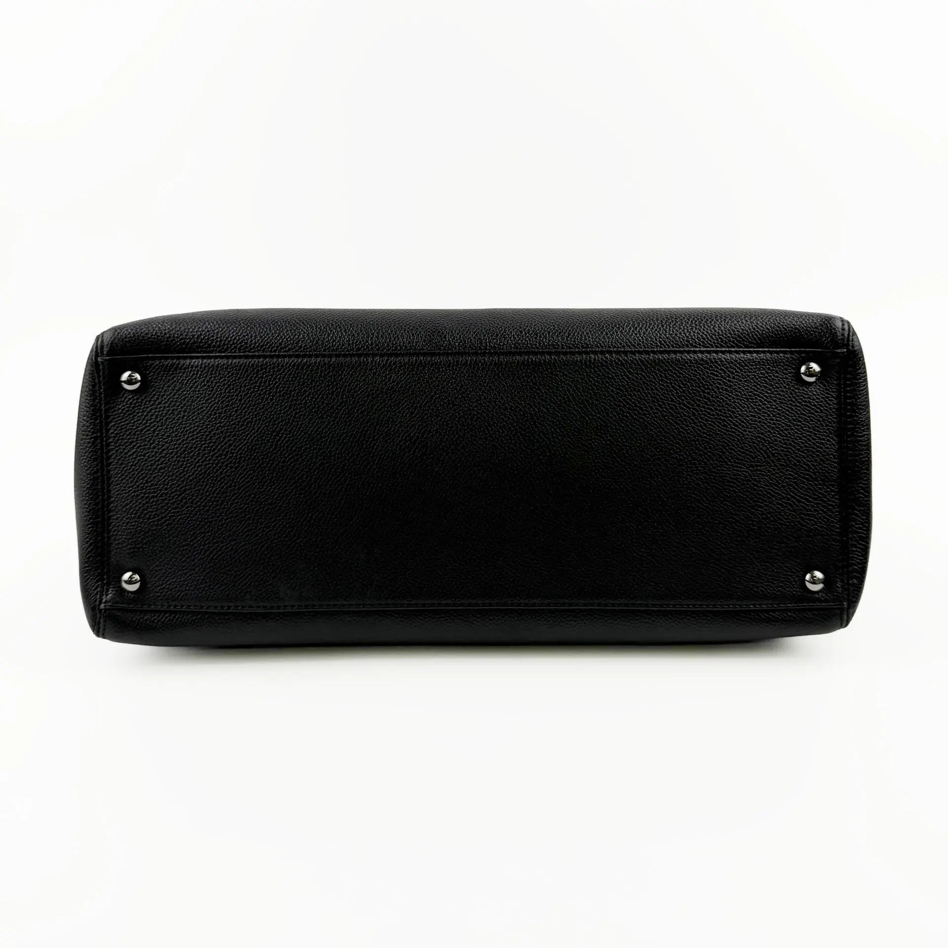 CHANEL シャネル ココマーク 2.55 エグゼクティブ トートバッグ ブラック キャビアスキン 10番台 ヴィンテージ レディース 【中古】