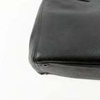 CHANEL シャネル ココマーク 2.55 エグゼクティブ トートバッグ ブラック キャビアスキン 10番台 ヴィンテージ レディース 【中古】