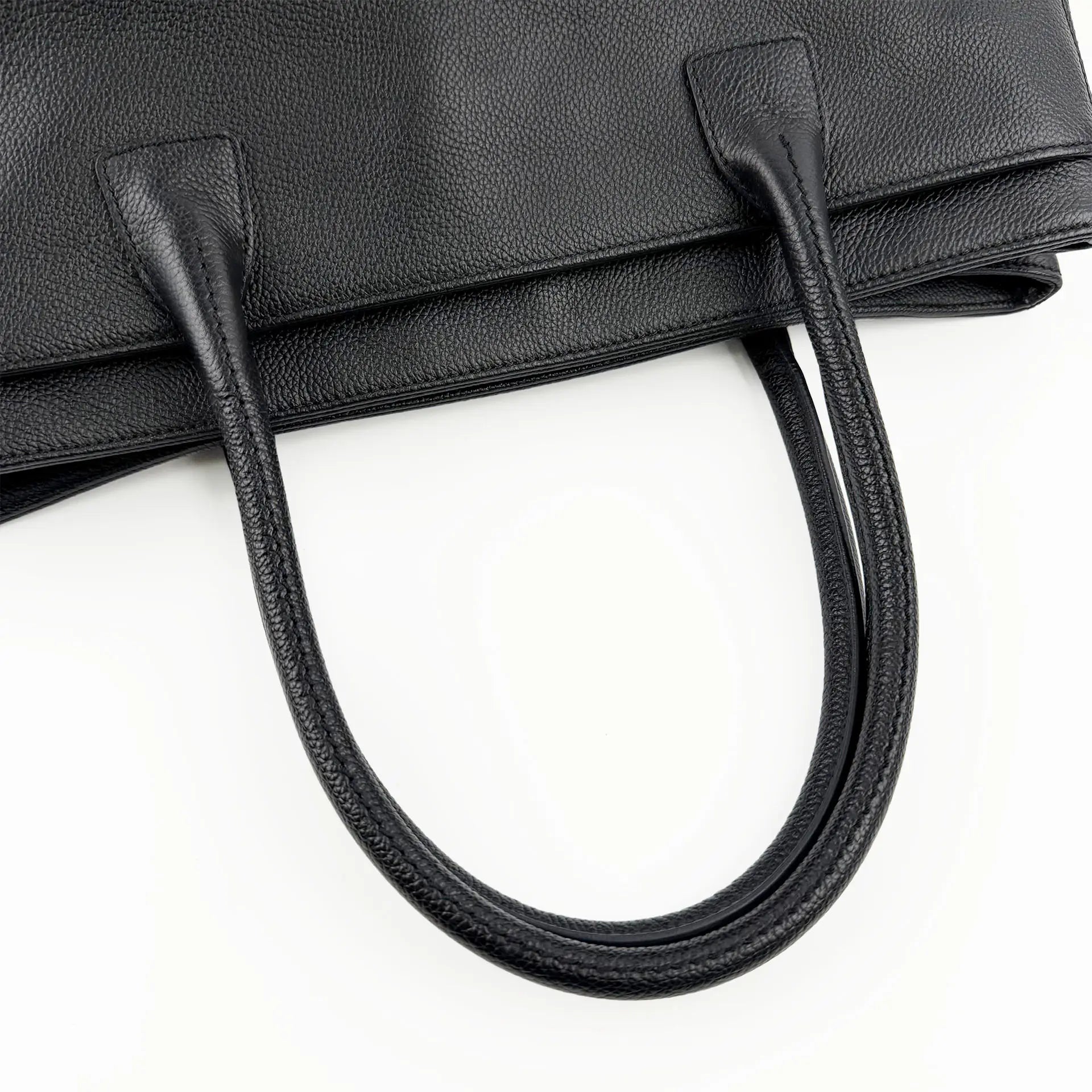 CHANEL シャネル ココマーク 2.55 エグゼクティブ トートバッグ ブラック キャビアスキン 10番台 ヴィンテージ レディース 【中古】