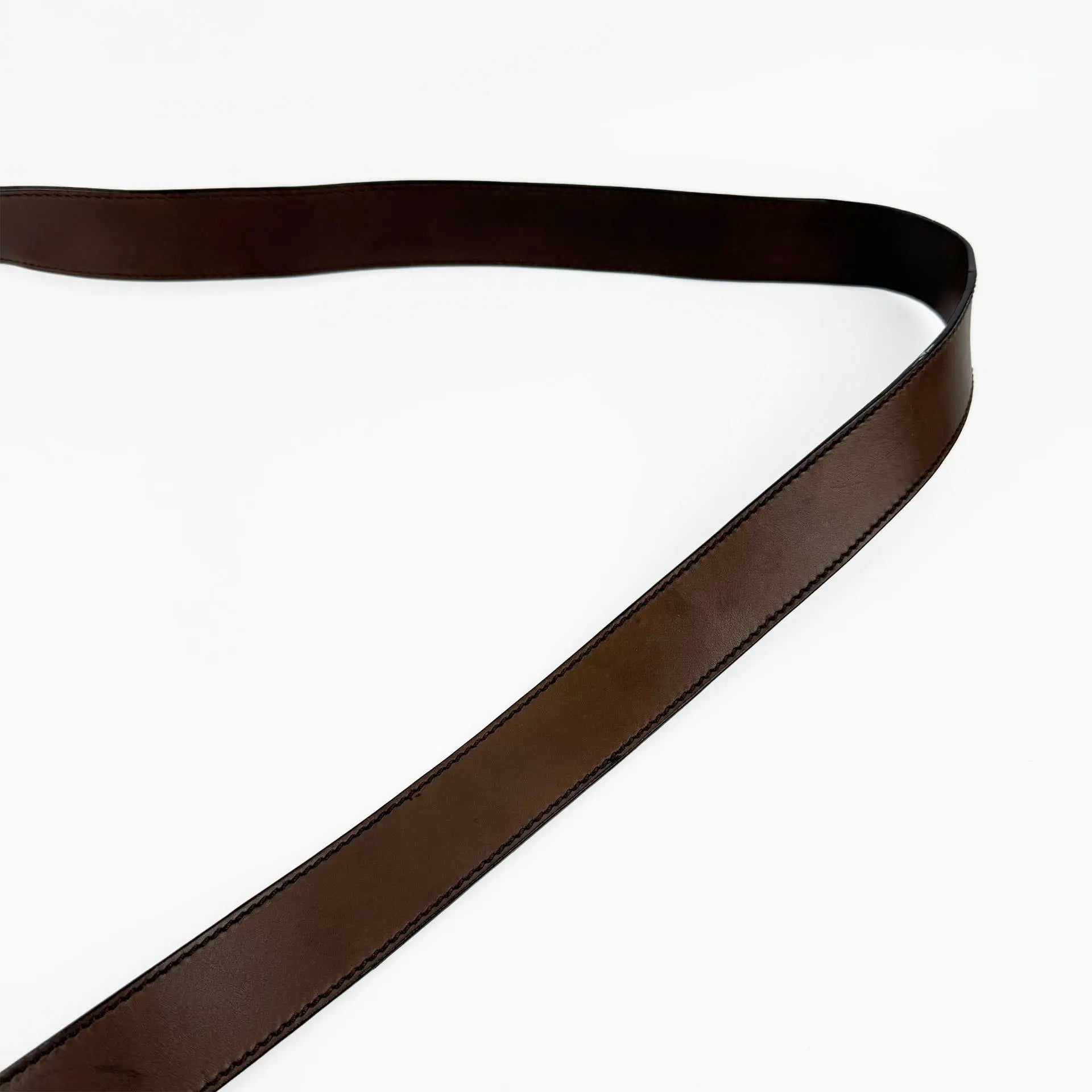 Yves Saint Laurent イヴ・サンローラン メッセンジャーバッグ ショルダーバッグ ブラウン ツイード ヴィンテージ レディース 【中古】